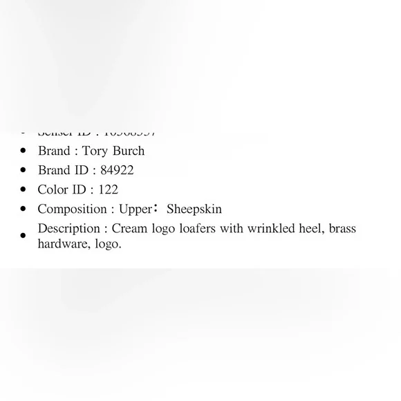 Tory Burch Cream Eleanor Round Toe Loafers, 5.5 women’s - Picture 6 of 13